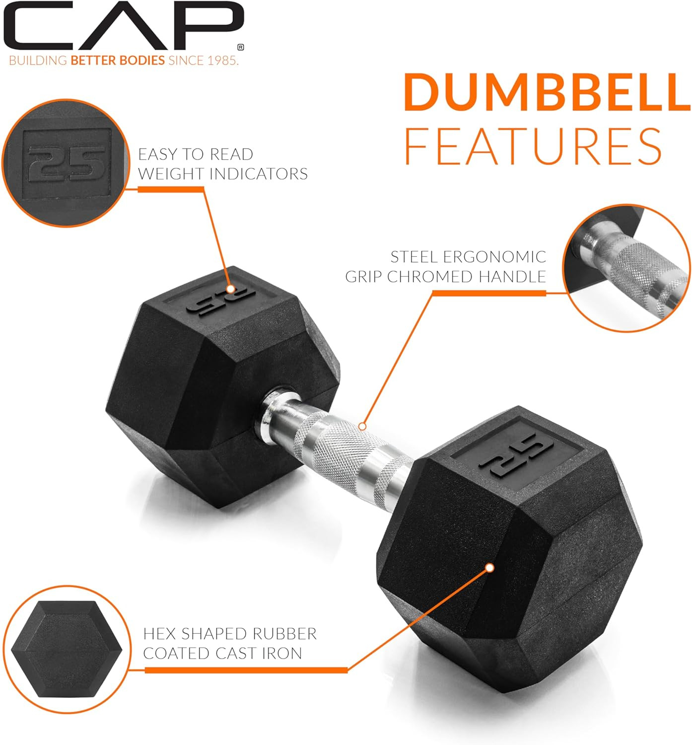 Barbell Coated Dumbbell Weight | Multiple Options Pairs & Sets