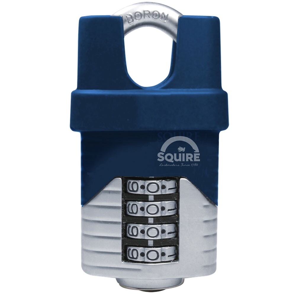 Squire Vulcan Closed Shackle Combi Padlock 50mm (VULCAN-COMBI-50CS)