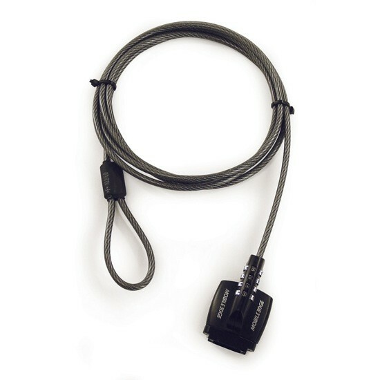 MobileEdge SecuriCable Combination Cable Lock Computer/Projector w/ VGA Port.