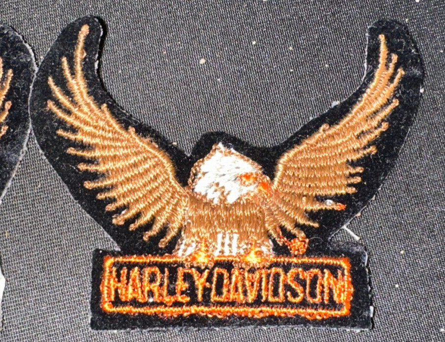 HARLEY DAVIDSON MOTORCYCLES EAGLE 3" PATCH