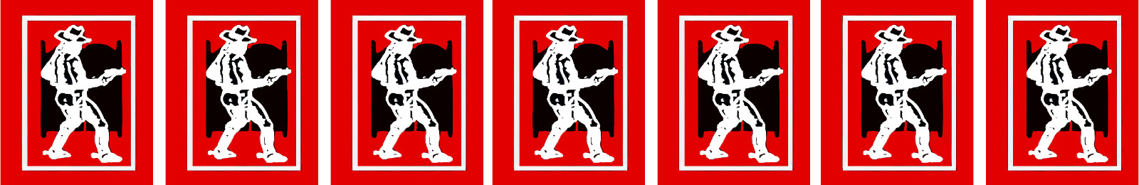 Sharpshooter II Pinball Machine Complete Target Decal Set