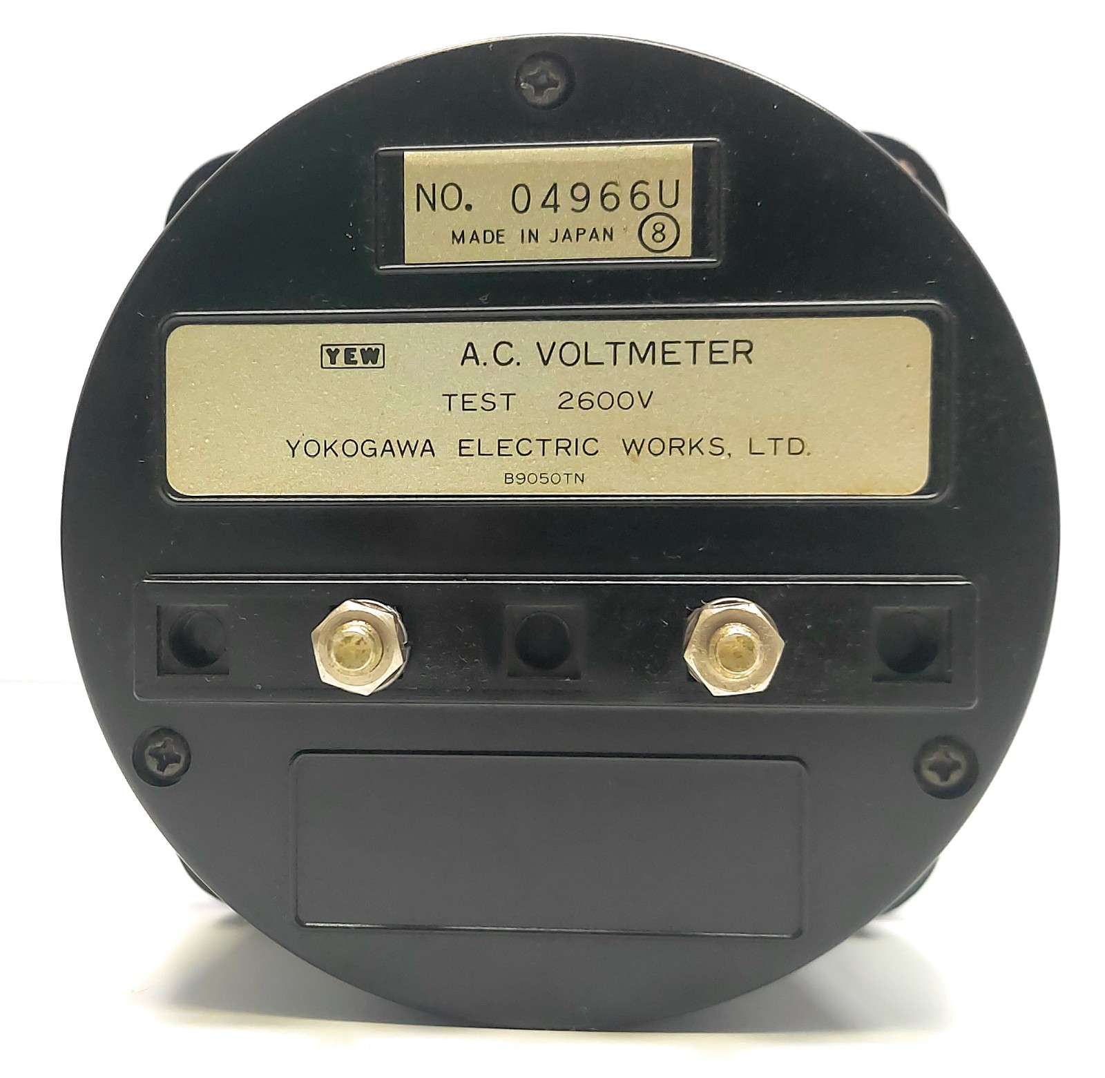 Yokogawa Electric Works Ltd. 04966U A.C Voltmeter Type 2I02