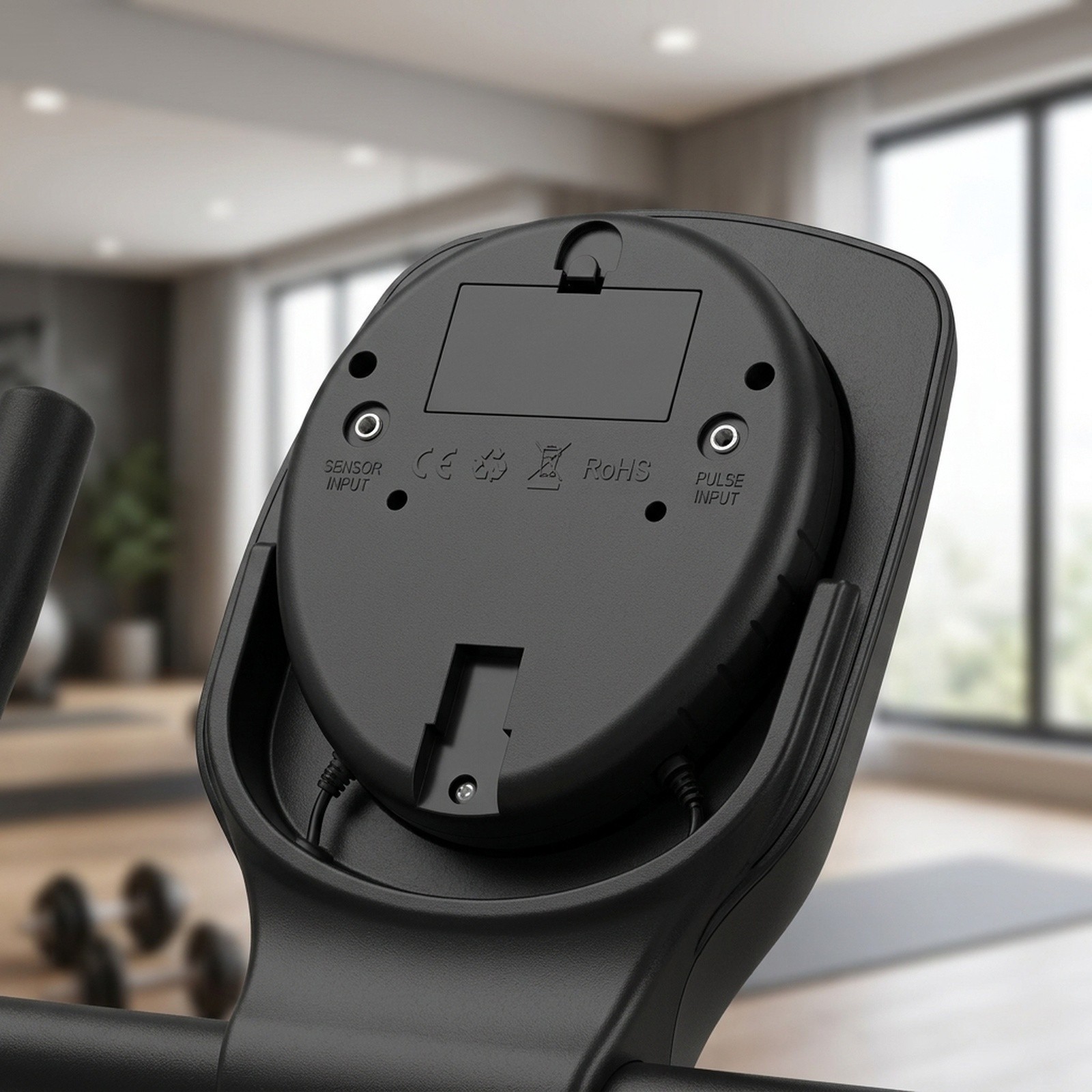 Lightweight LCD Speedometer for Exercise Bikes with Heart Rate Feature