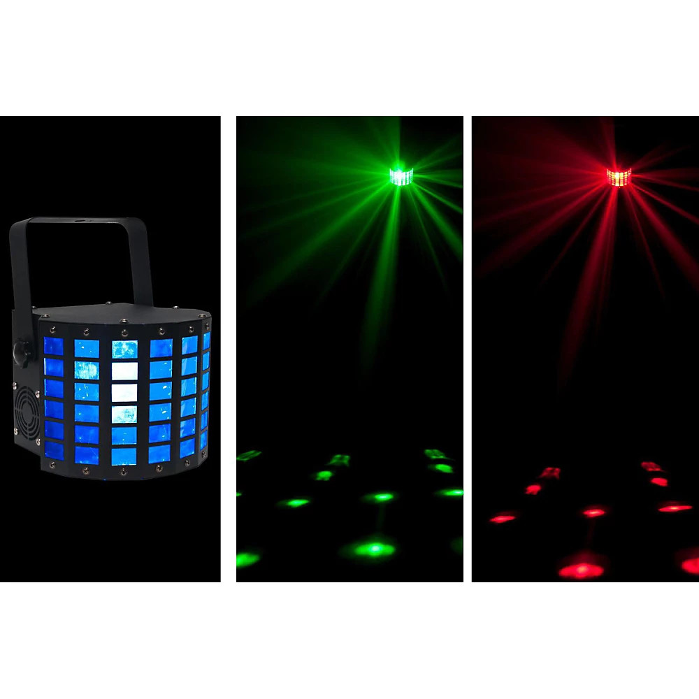 American DJ Mini Dekker special effects lights LED RGBW 48 lenses DMX512 strobe