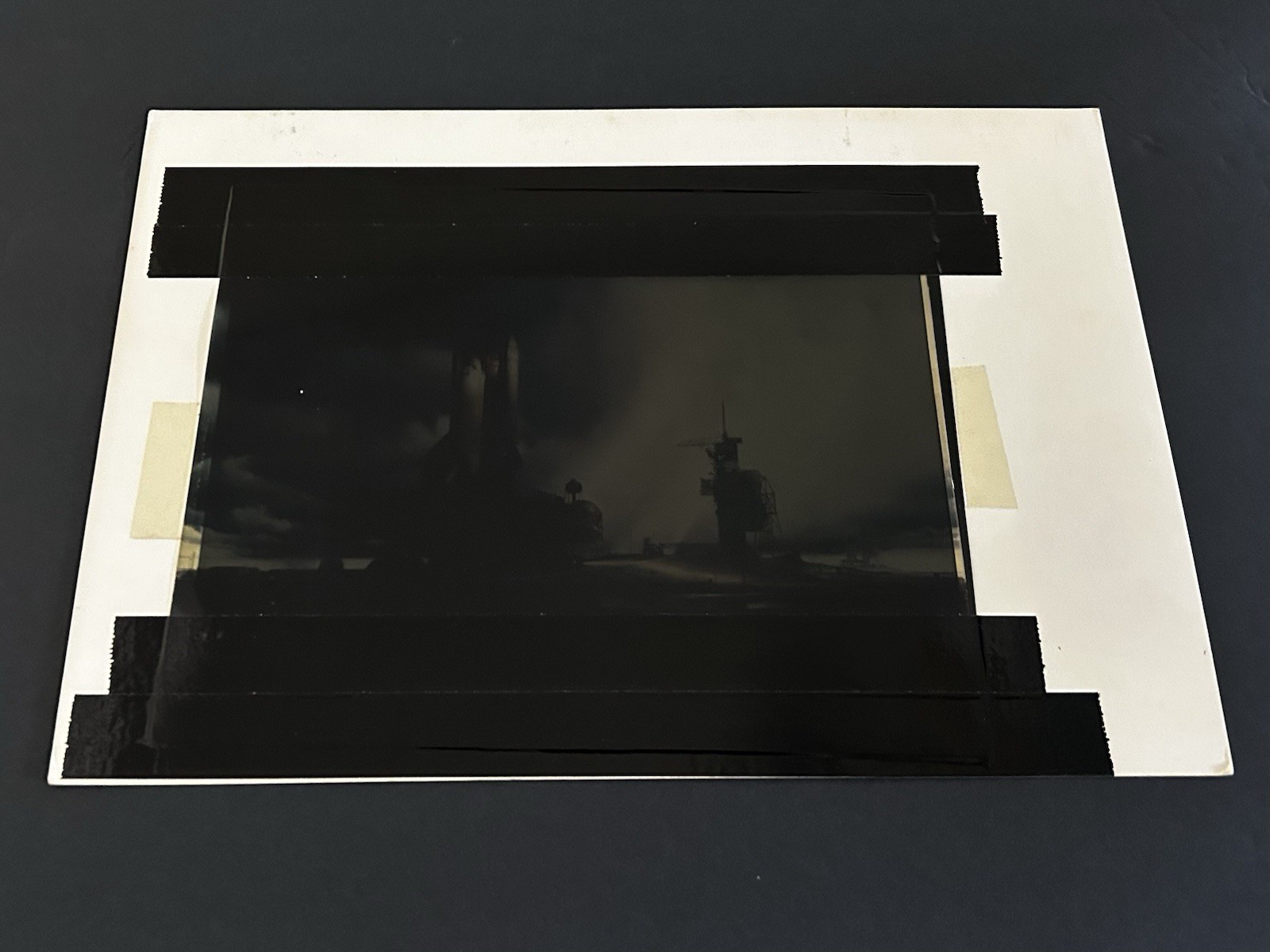 1983 NASA KSC Space Shuttle Orbiter Art Program Presentation Transparency