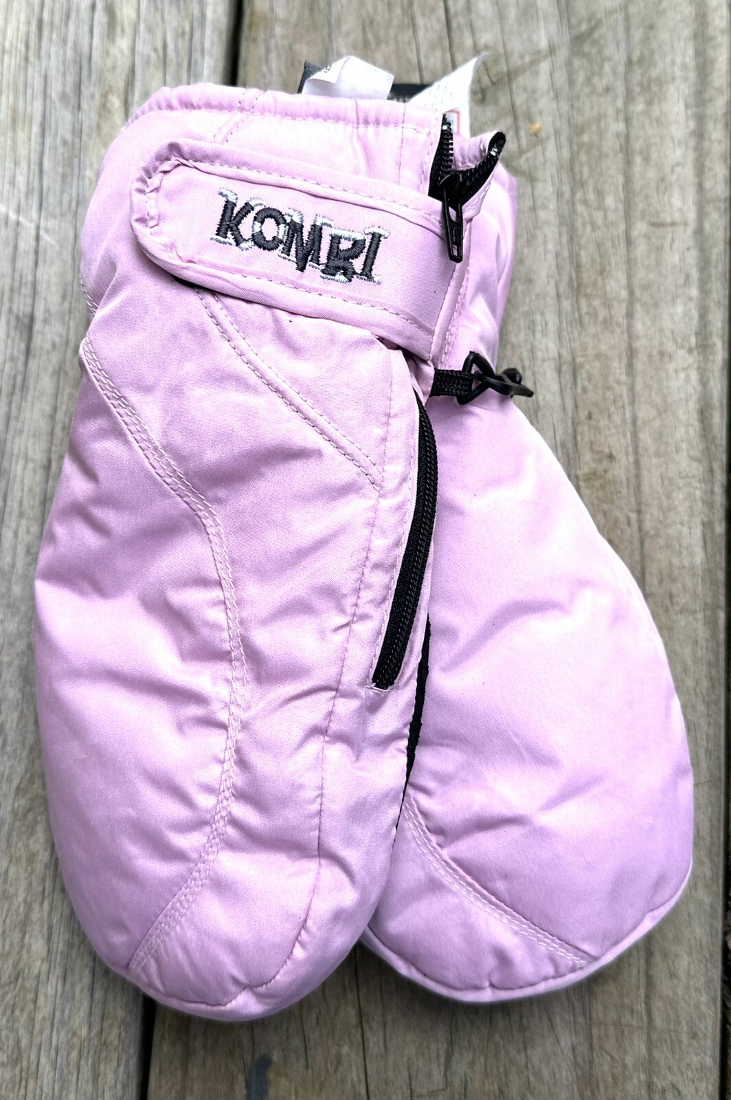 JR KIDS KOMBI STORM Waterproof MITTENS PINK Size Large (8-10)