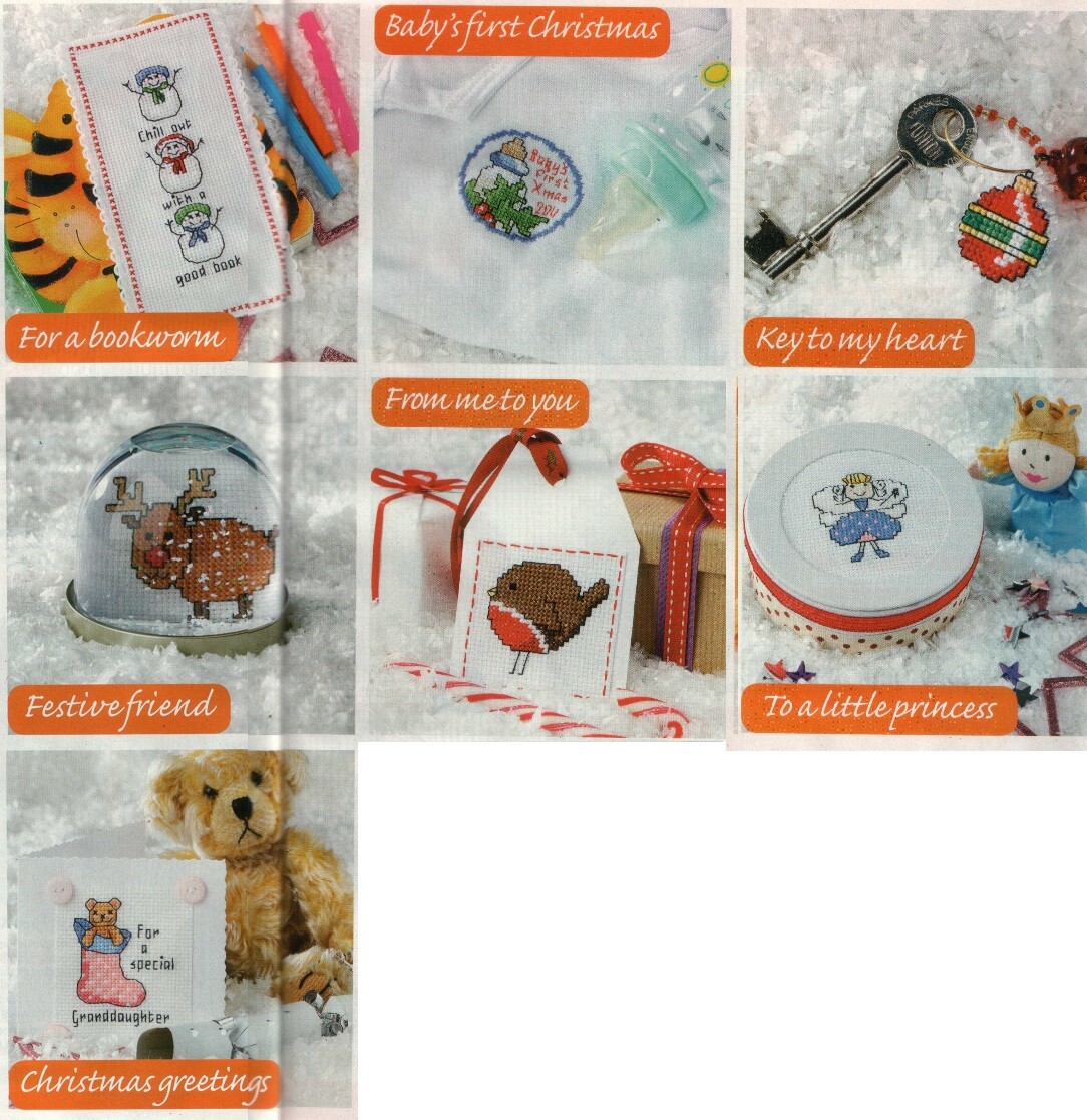 25 CHILDREN MOTIFS   CROSS STITCH PATTERN ONLY   EK - EAS