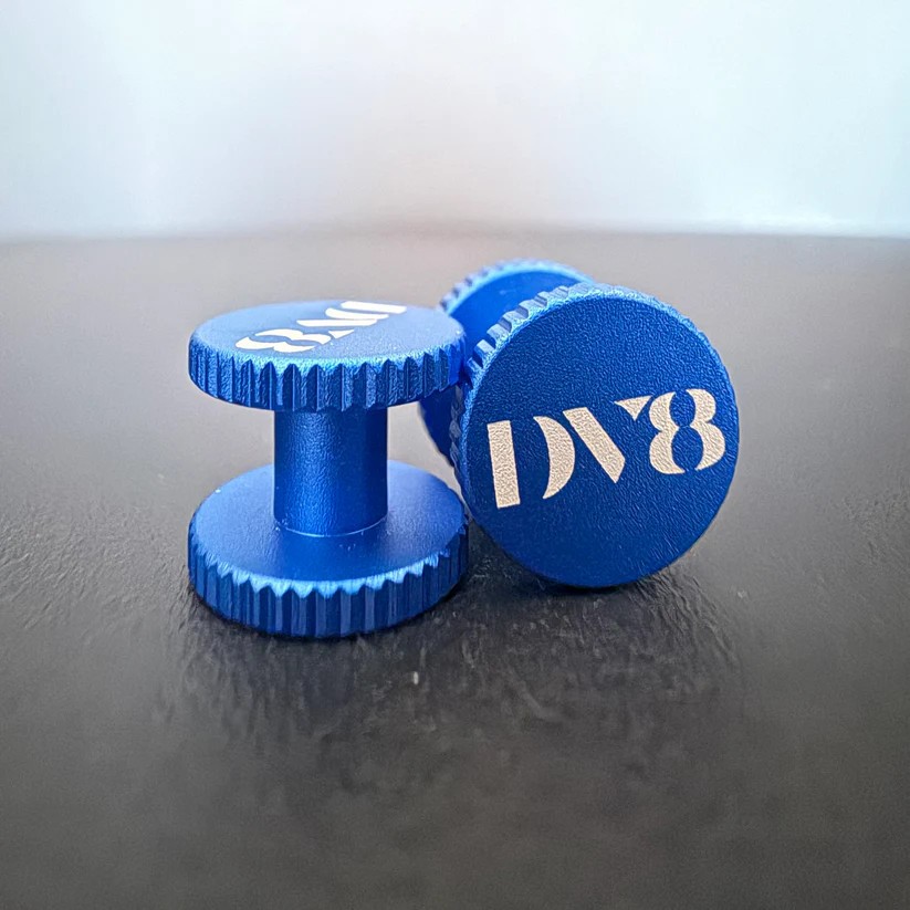 DV8 Aluminum Screws for JT Proflex - Blue