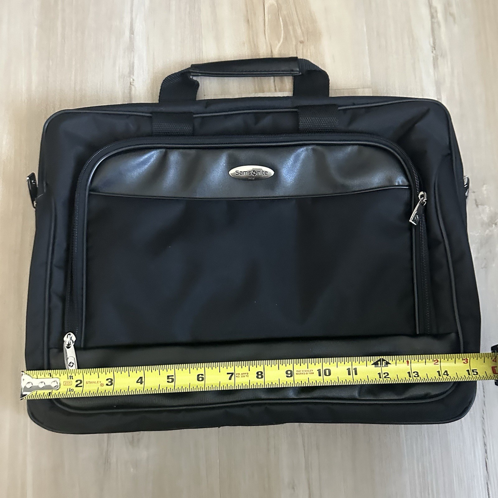 Samsonite Black Laptop Shuttle Business Case Computer Travel Bag