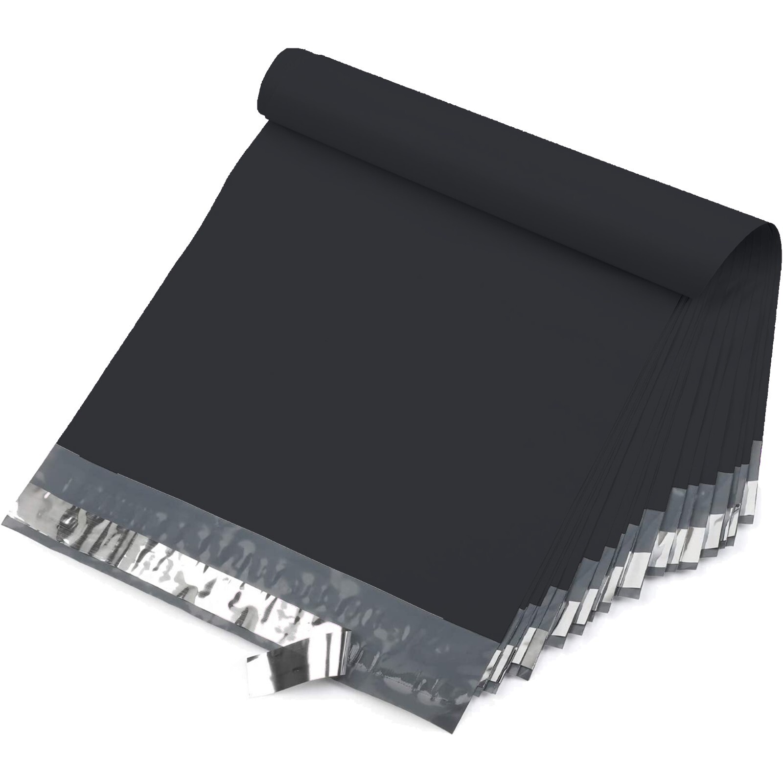 10X13 M4-1000pcs POLY MAILERS SHIPPING ENVELOPES PLASTIC BAGS-Black