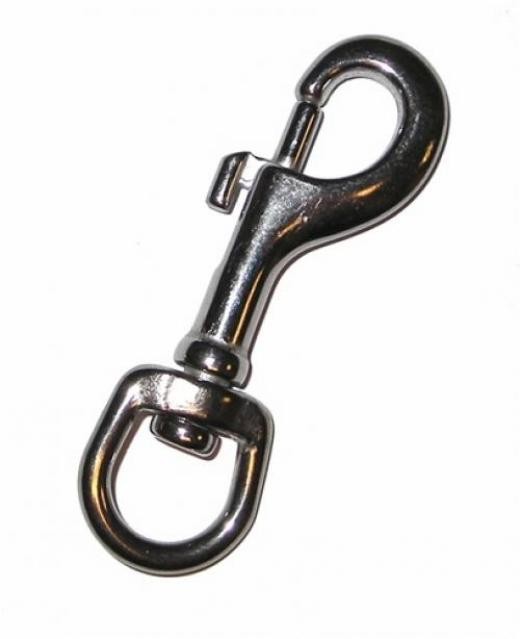 Typhoon Stainless Steel 3.5 inch Swivel Bolt Snap for Technical Scuba divers