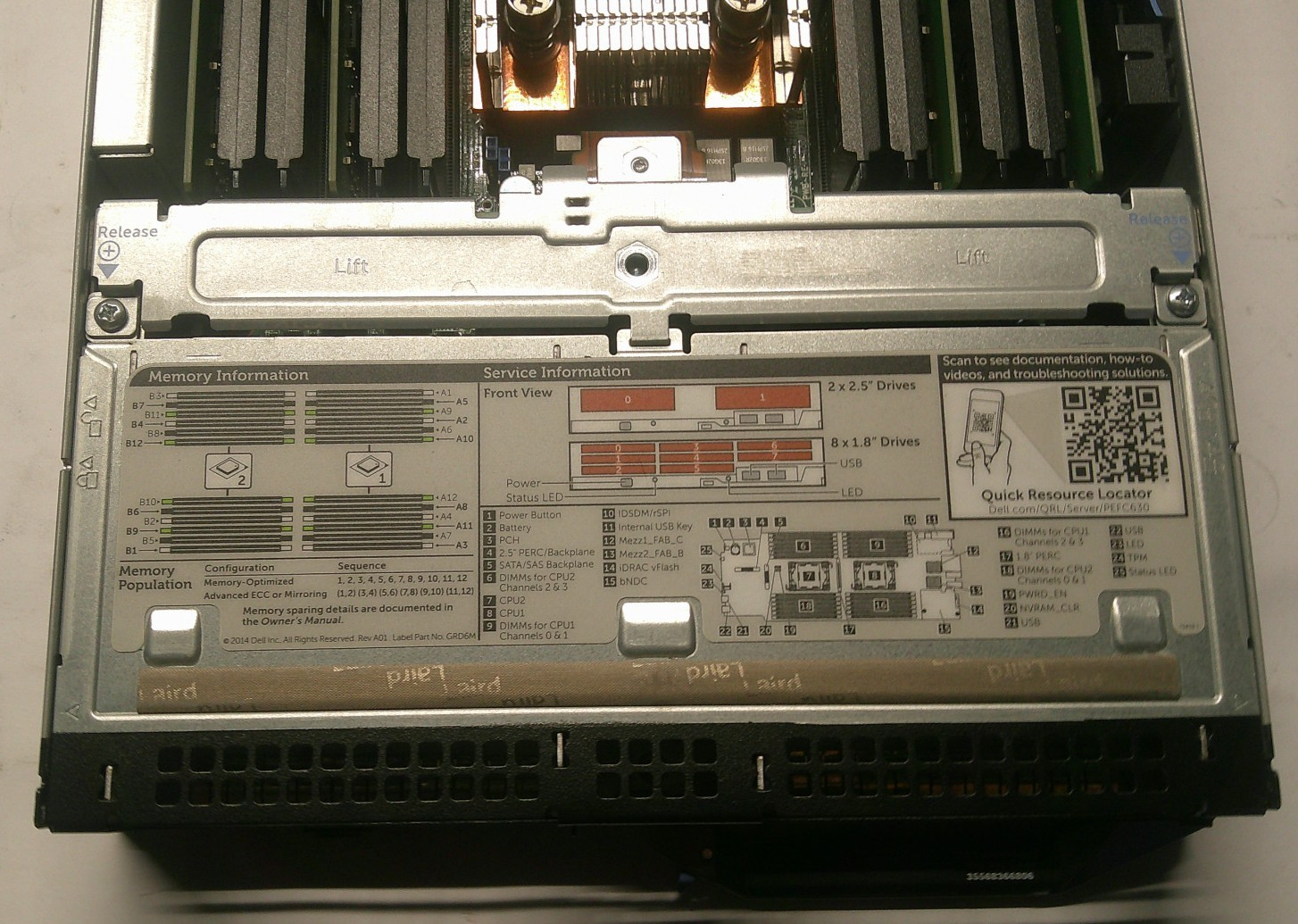 Dell PowerEdge FX2 Blade Server - E02B / 06WHM8