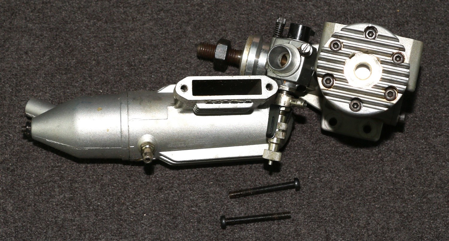 RC Model Airplane Engine O.S. Max FP 20 w E-2030 Muffler