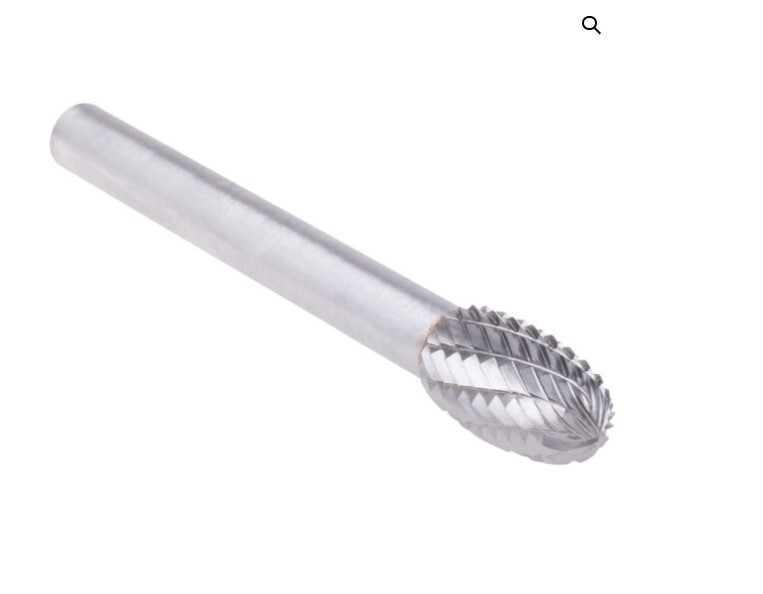 SHARK BT59 CARBIDE BUR – 3/8″ OVAL SHAPE DOUBLE CUT