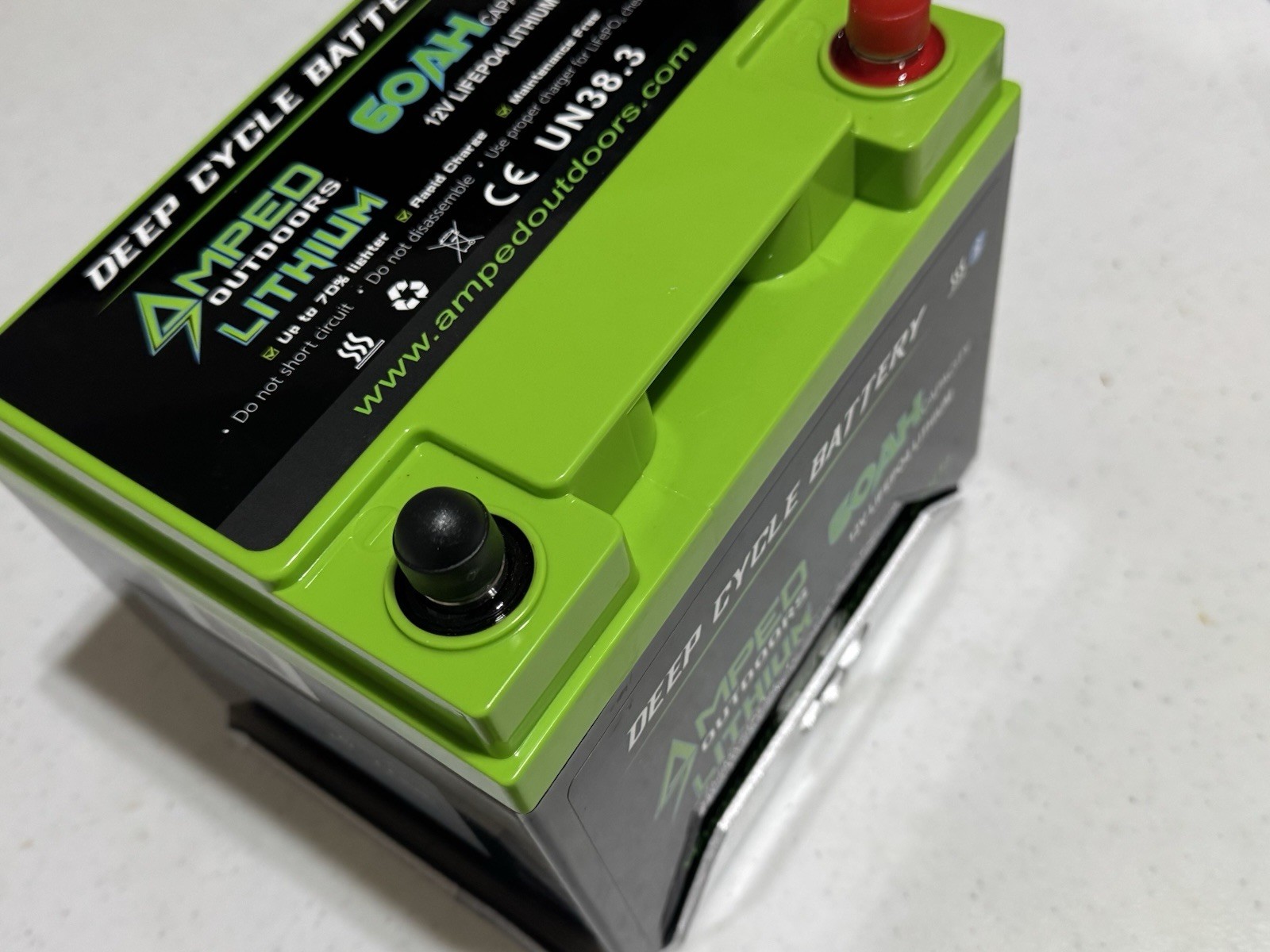 Lithium Battery Tray 12v 60ah Size Bass Boat  Aluminum Tray