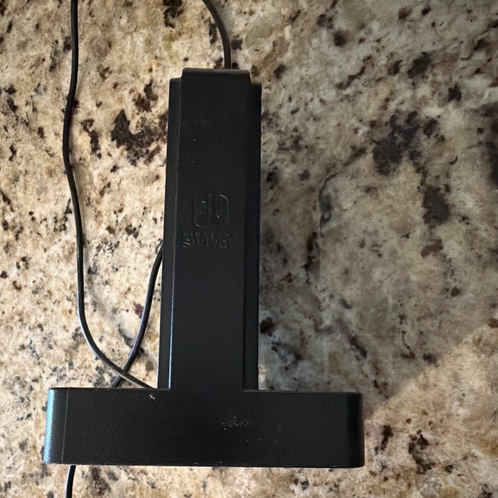 Nintendo Switch Wired Charging Dock Stand Black w/ Charging Indicator