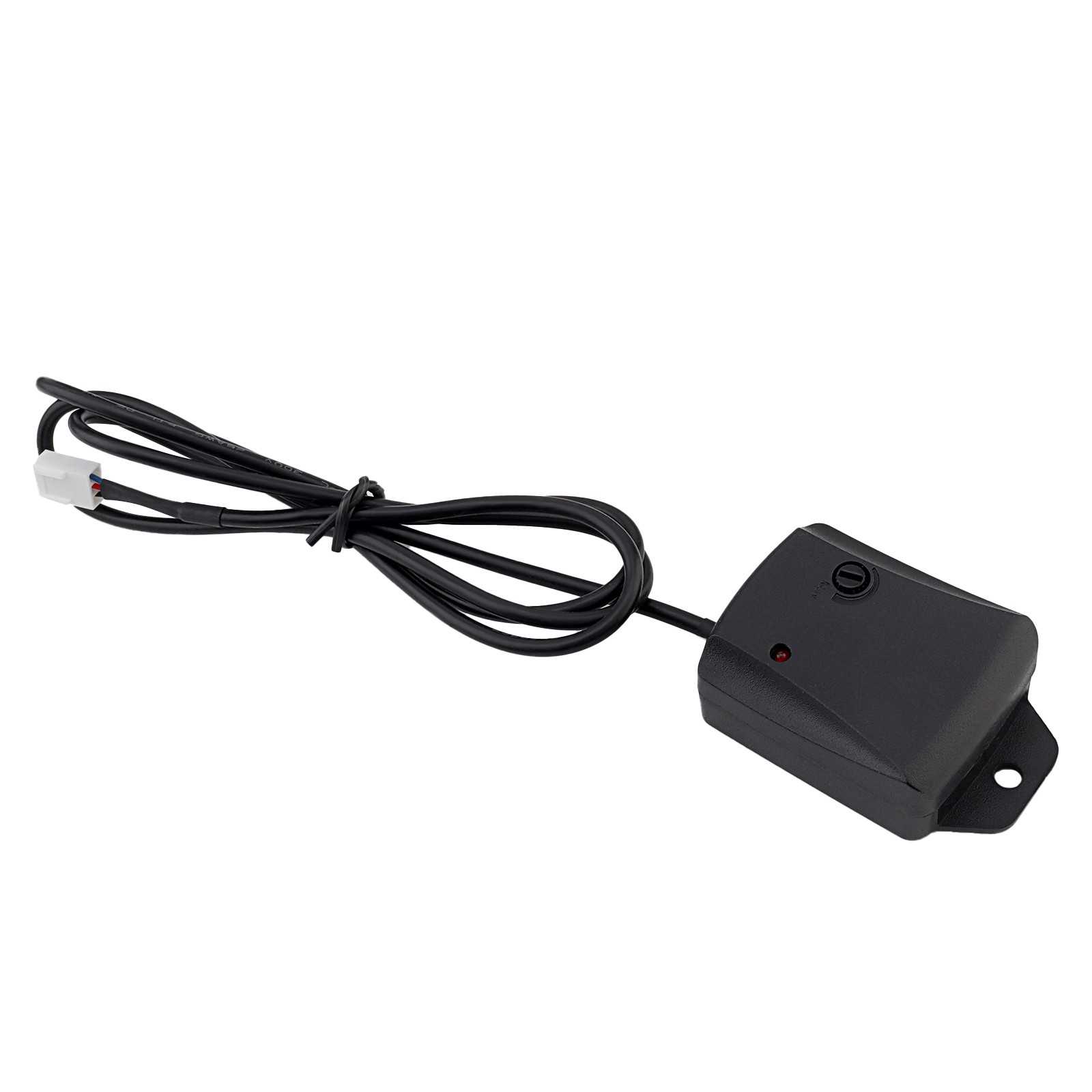 Universal 12V Car Alarm System with Engine Cut-Off, Shock Sensor, 2 Remotes
