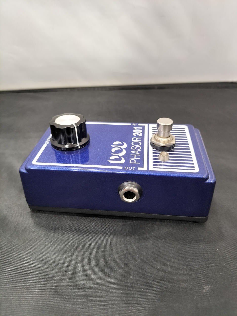 DOD Phasor 201 Reissue Analog Phaser Effects Pedal Blue Boxed Excellent Works