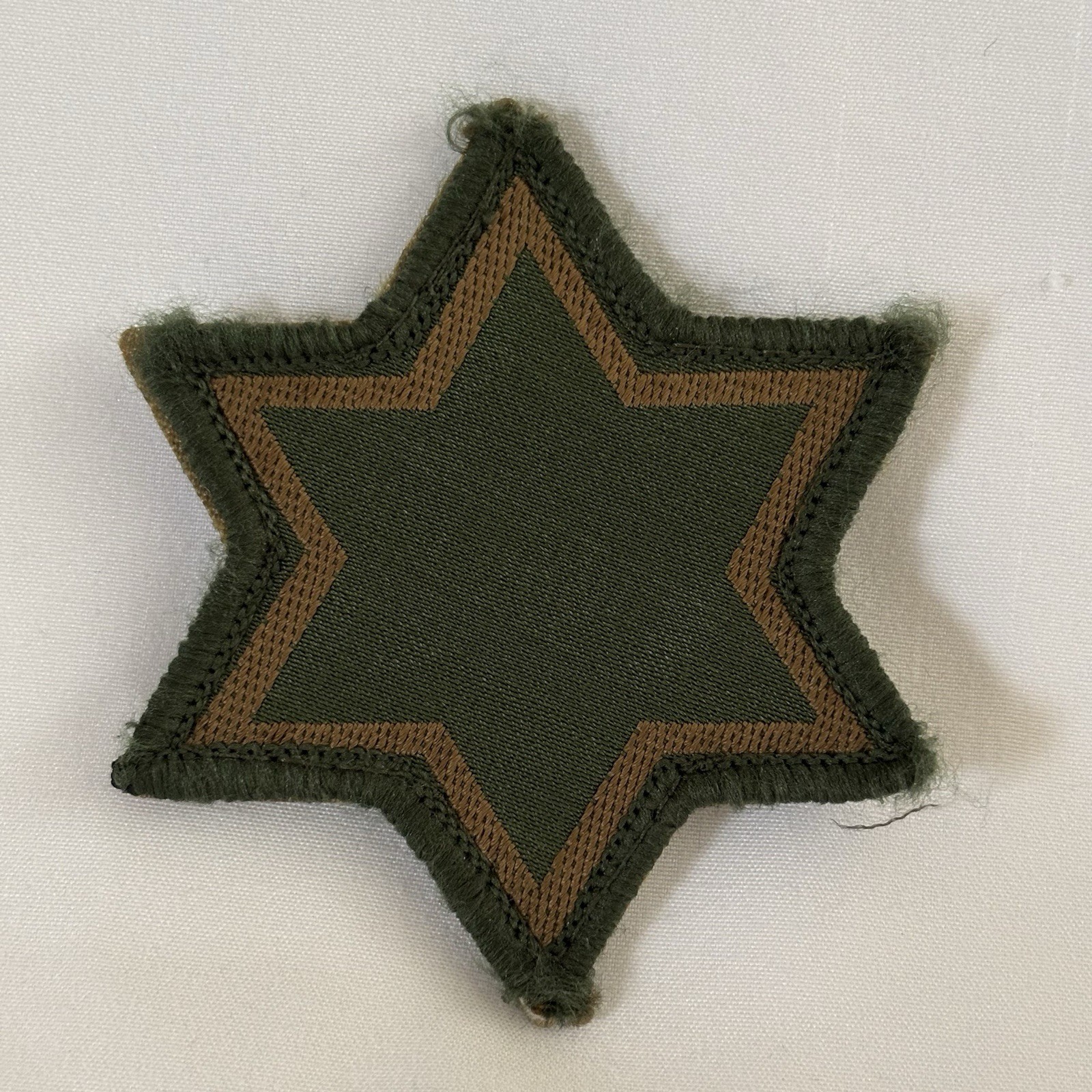 Hook-Backed ROKA 6th Infantry Division Unit Patch South Korean Military Army