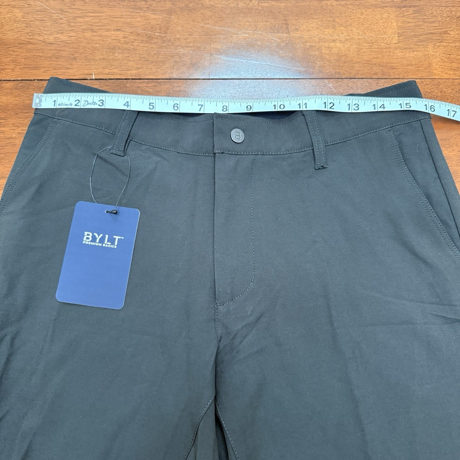 NWT BYLT Premium Basics Kinetic Short Men's Medium Black Golf Performance