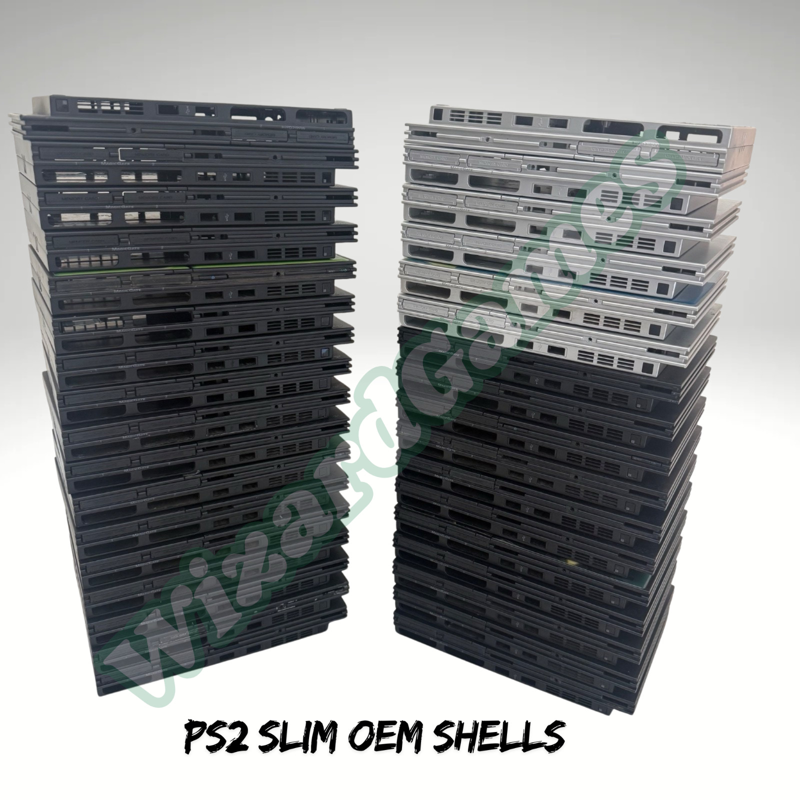Sony PS2 Slim OEM Shell Housing Replacement Multiple Models (Black & Silver)