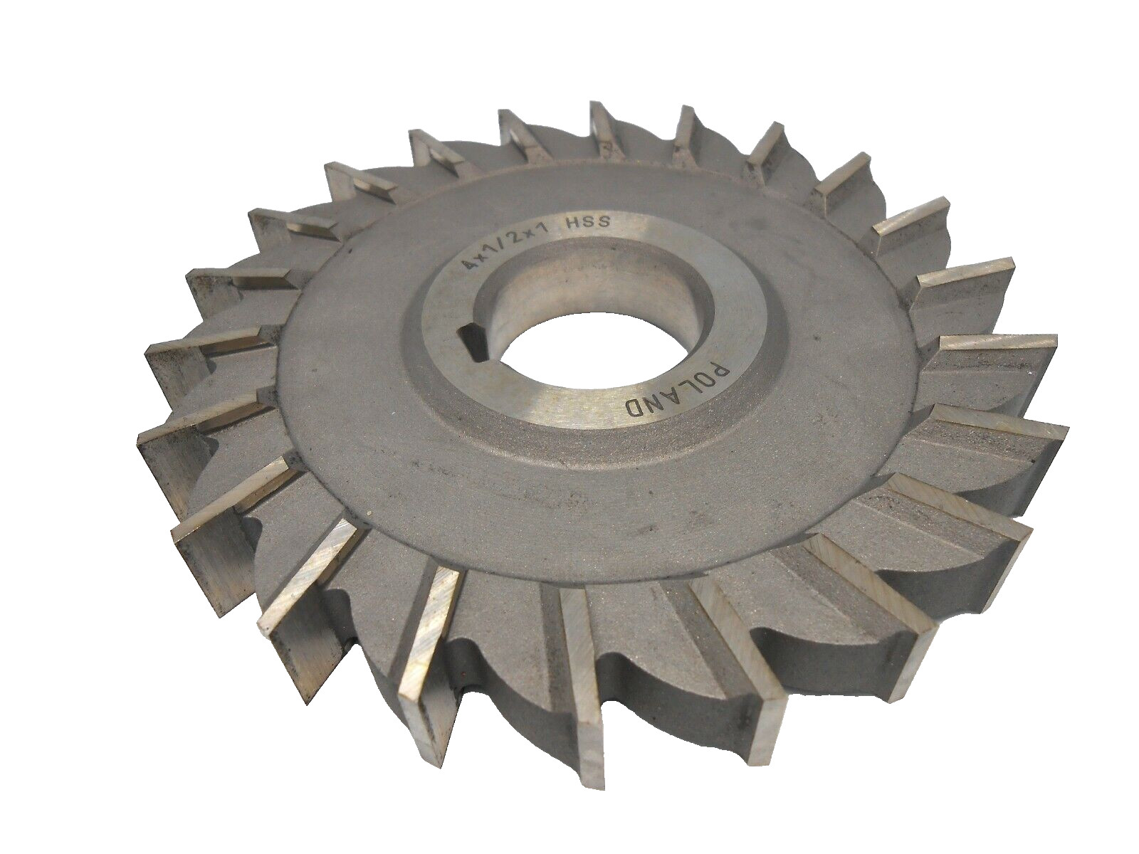 Dolfa 5-706-270 4" x 1/2" x 1" High Speed Steel Side Milling Cutter POLAND