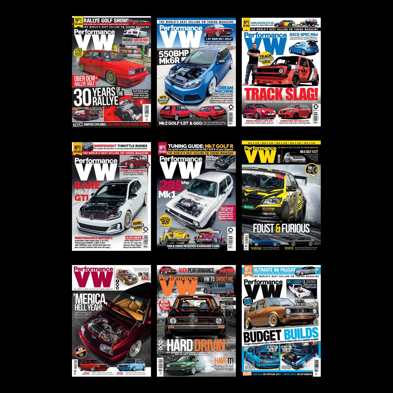 Performance VW magazine 132 issues & 4 specials on USB + immediate bonus