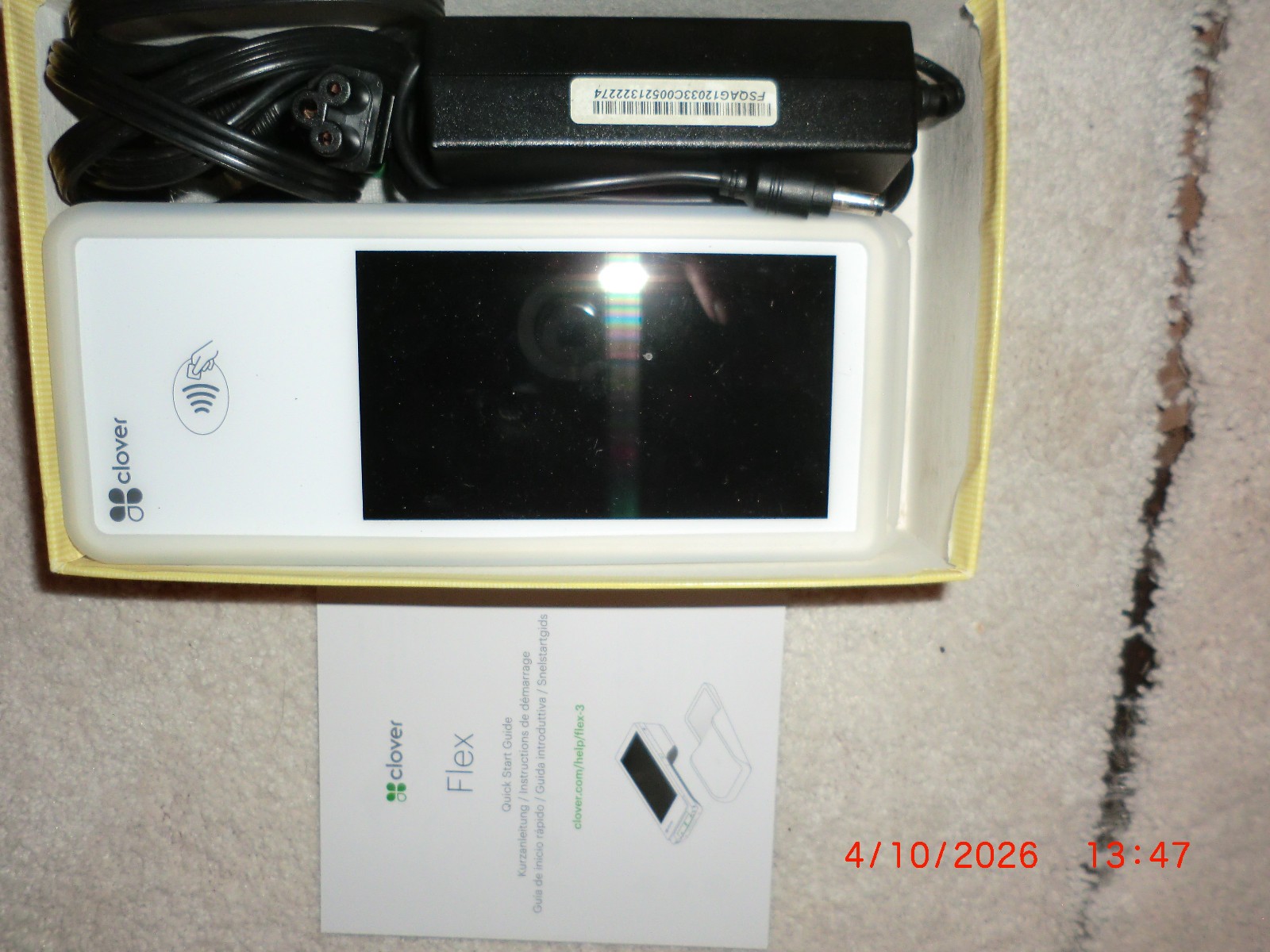 clover credit card machine