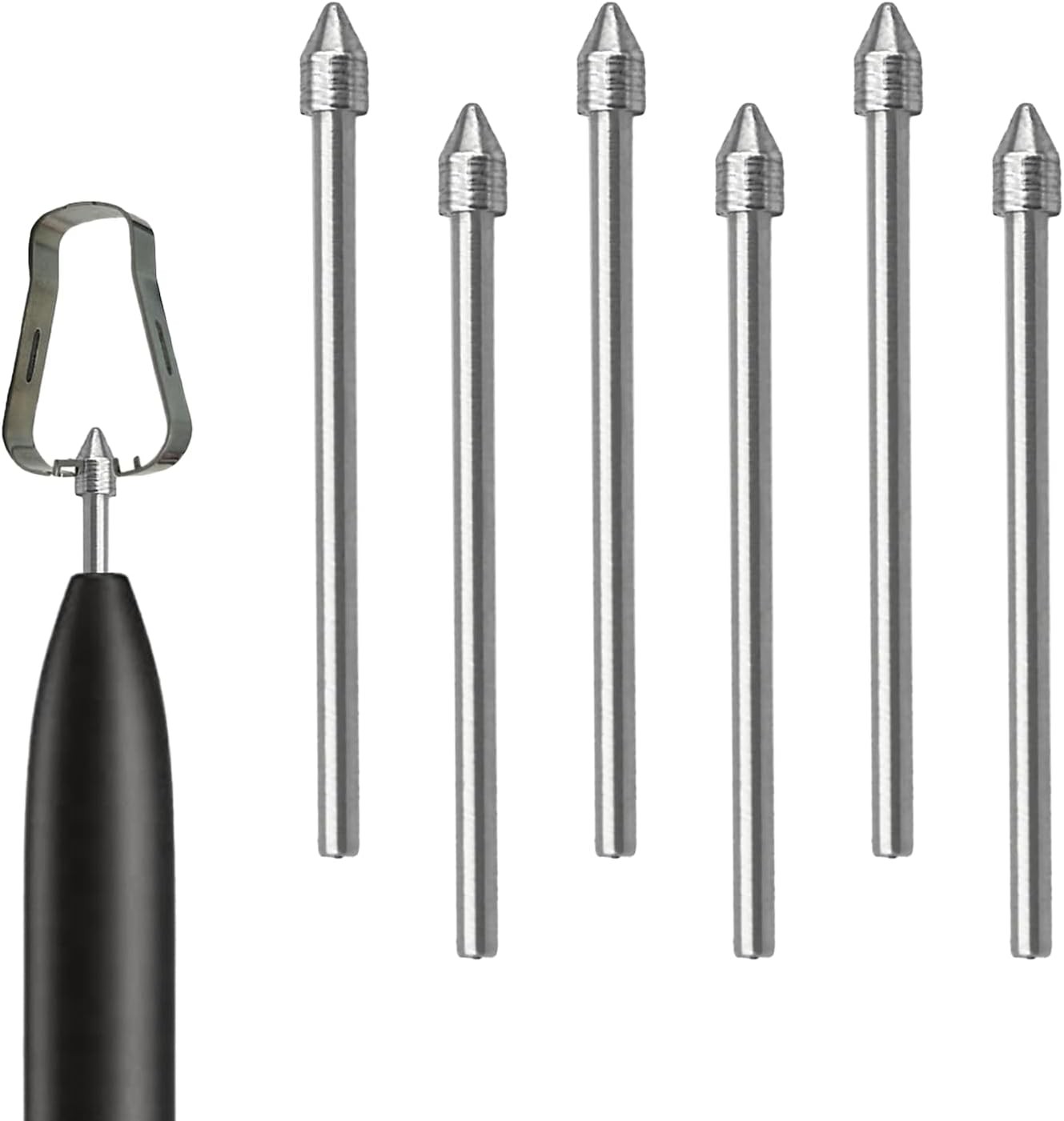 6 Pcs Galaxy Tab S Pen Metal Nibs/Tips Replacement for Samsung Tab...