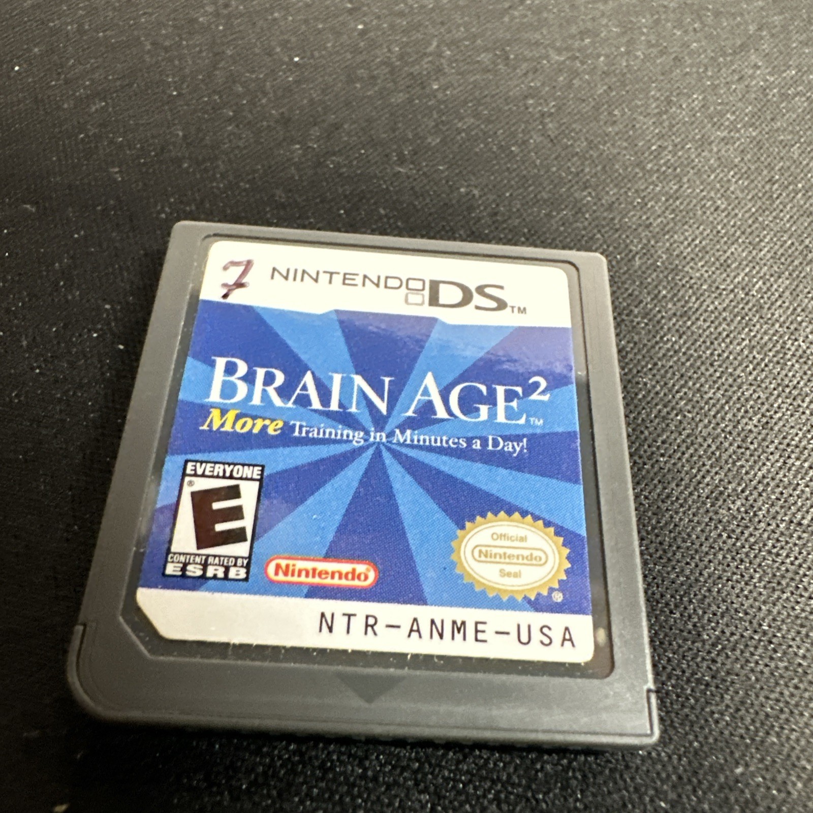 Nintendo, DS, Brain Age 2: More Training In Minutes A Day