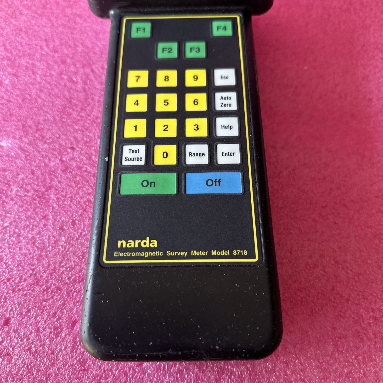 NARDA 8718 ELECTROMAGNETIC SURVEY METER AS IS -SN:01553