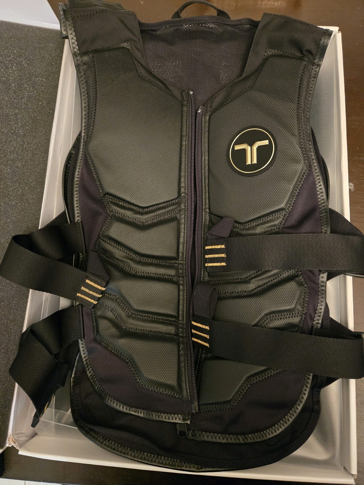 bHaptics TACTSUIT X40 Wireless Bluetooth VR Haptic Vest, Black