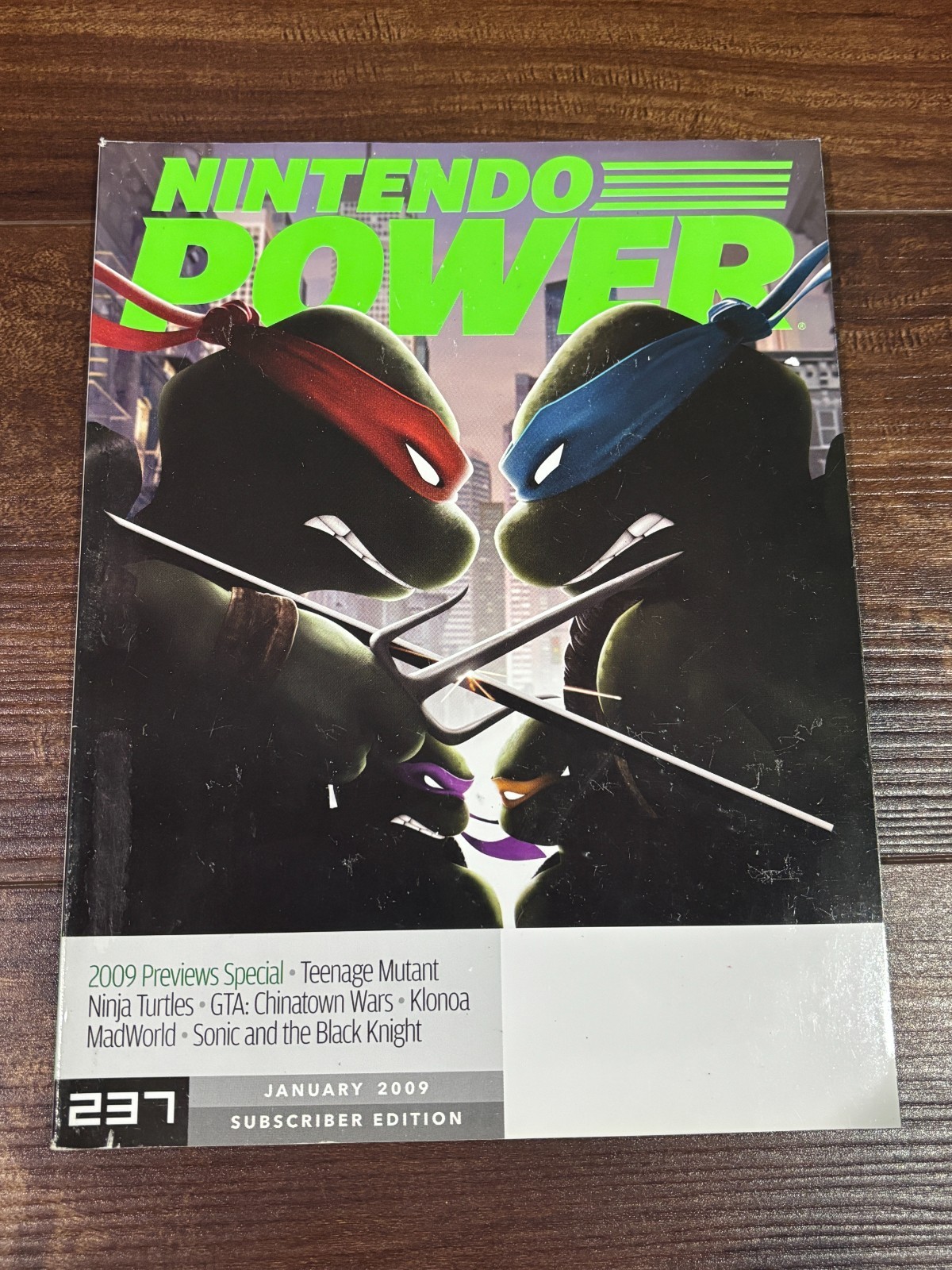 Nintendo Power Magazine Volume 237 January 2009 Attached Pokemon Stickers