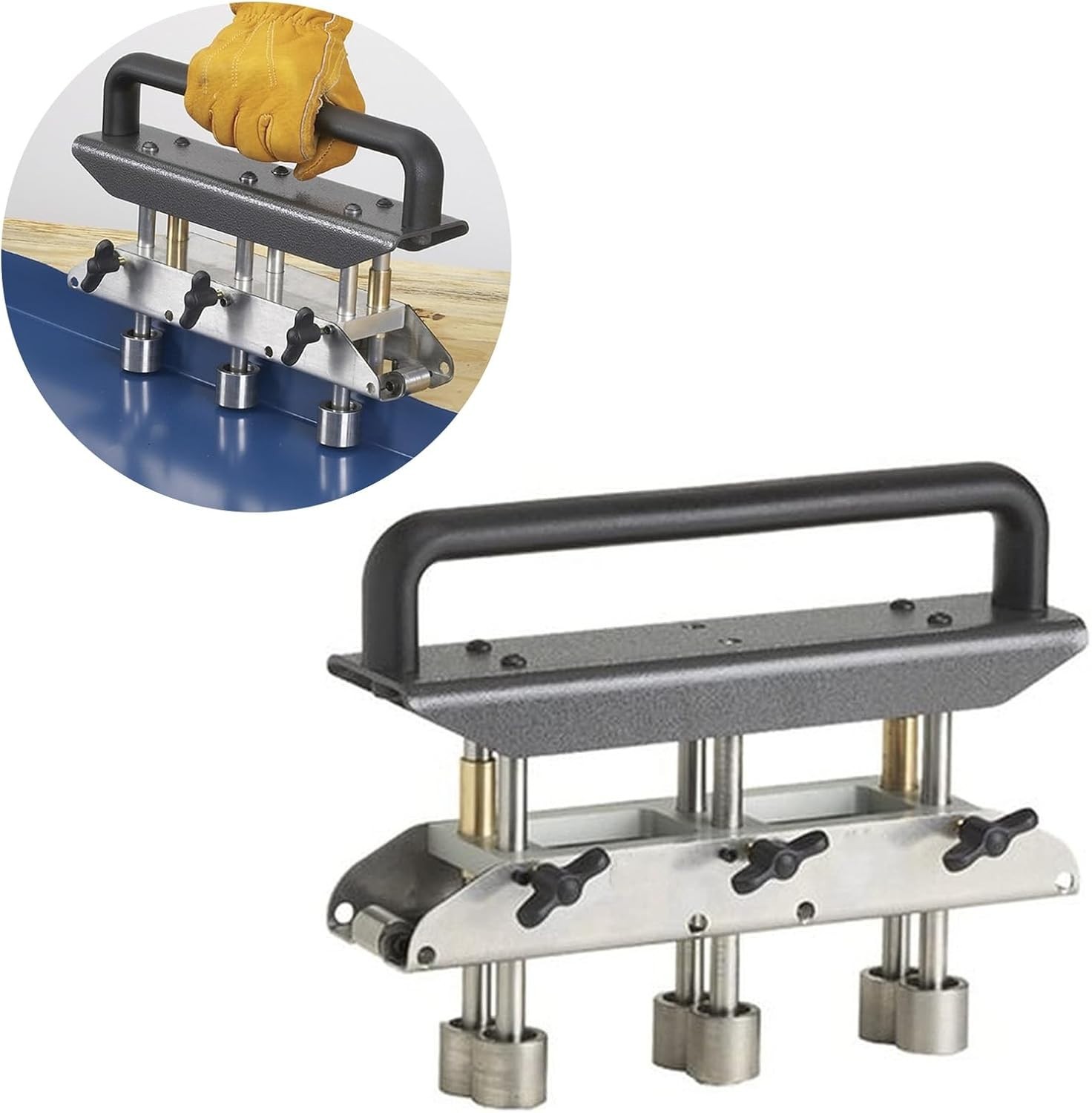 Three-Station Edge Roller Bender Large Radius Sheet Metal Bead Roller Bend Brake