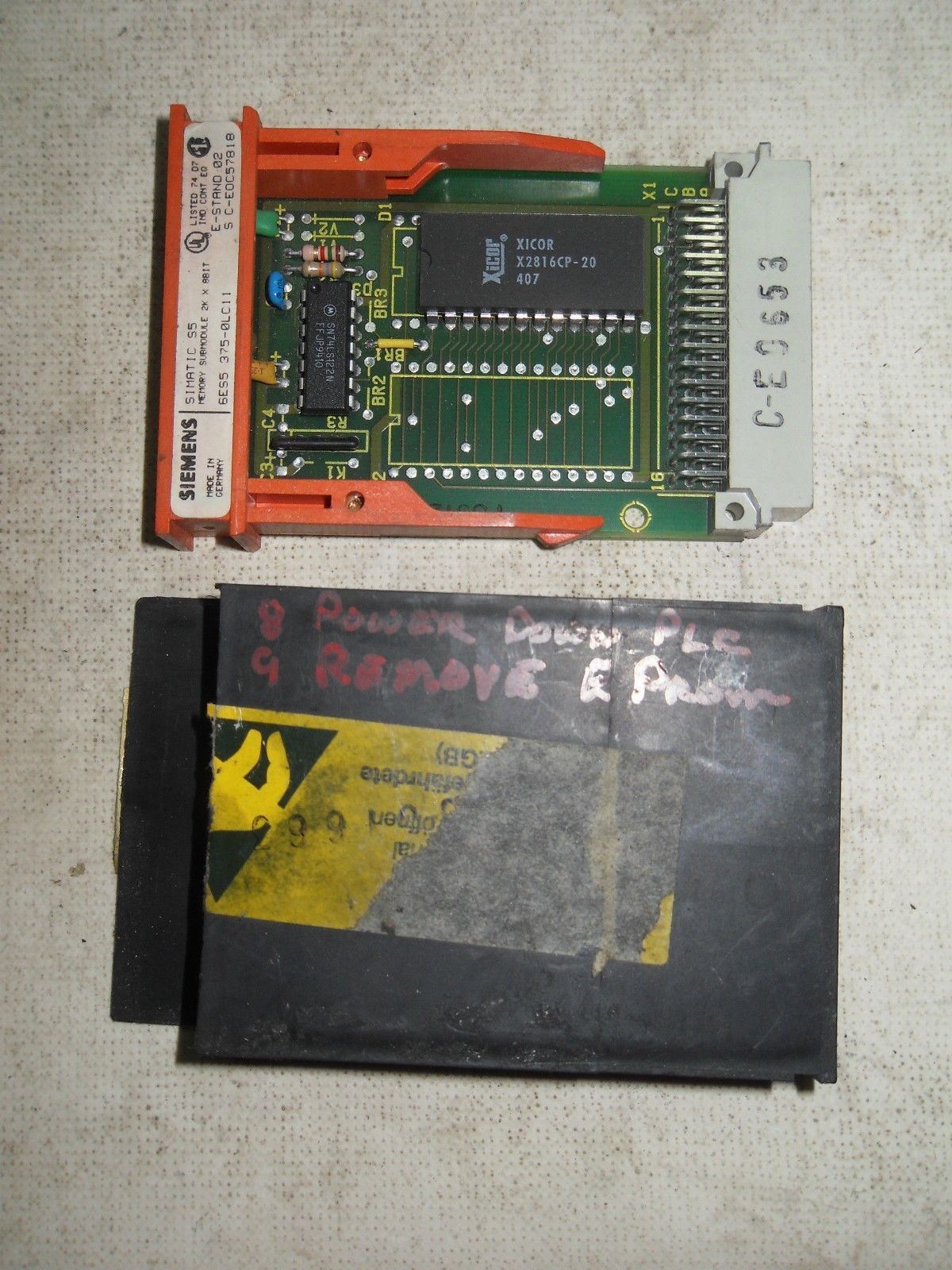Siemens 6ES5 375-0LC11 Memory Submodule