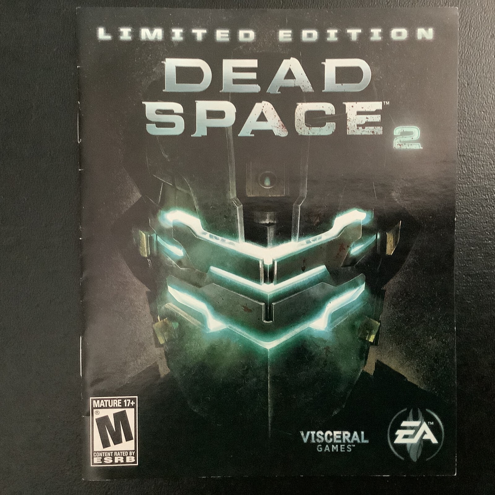 Dead Space 2 Limited Edition PS3 PlayStation 3 Instruction Manual Only