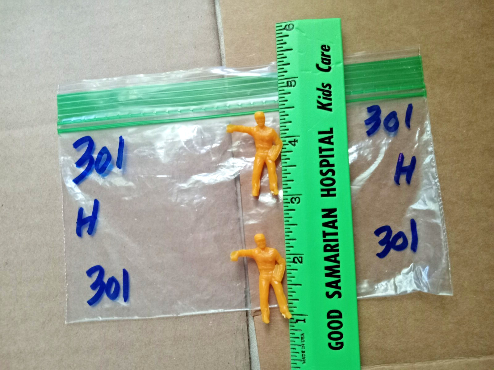 Two   (2) Nice  Standing Figures scale unknown Package # 30 !!!!!!!!!!!
