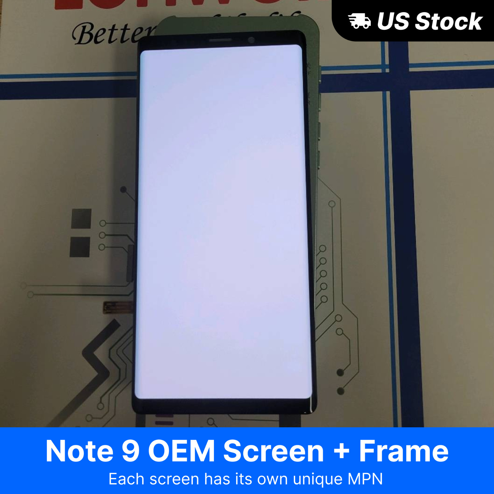 DISCOUNT Original OEM For Samsung Galaxy Note 9 LCD Touch Screen w/ Midframe