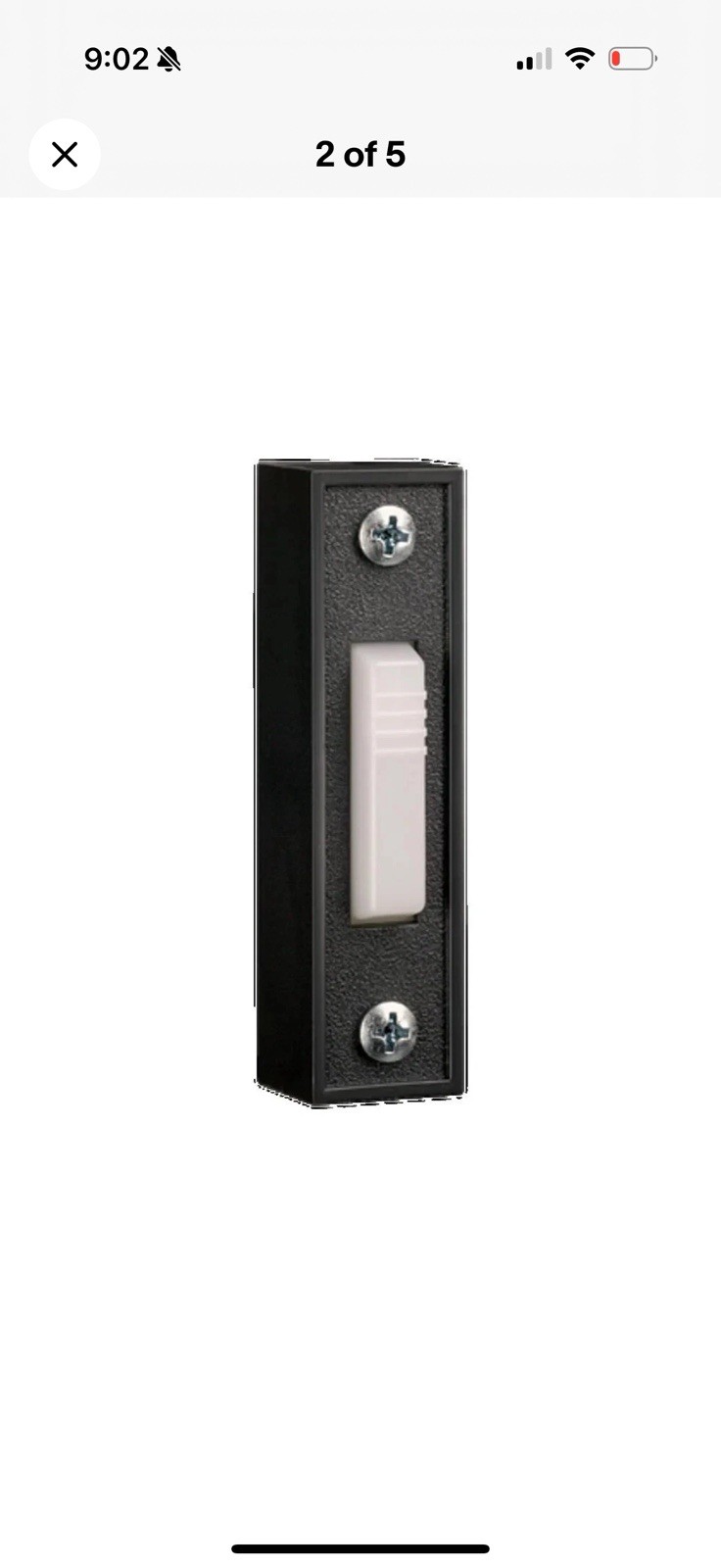Universal by Chamberlain Garage Door Wired Wall Control Button NEW in Box!!