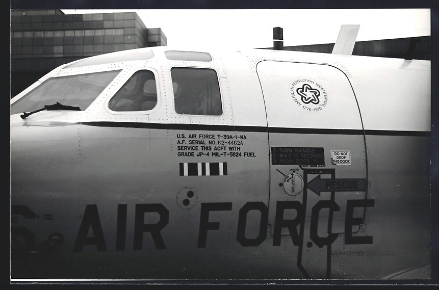 Photography Aircraft North American T-39 Of The USAF
