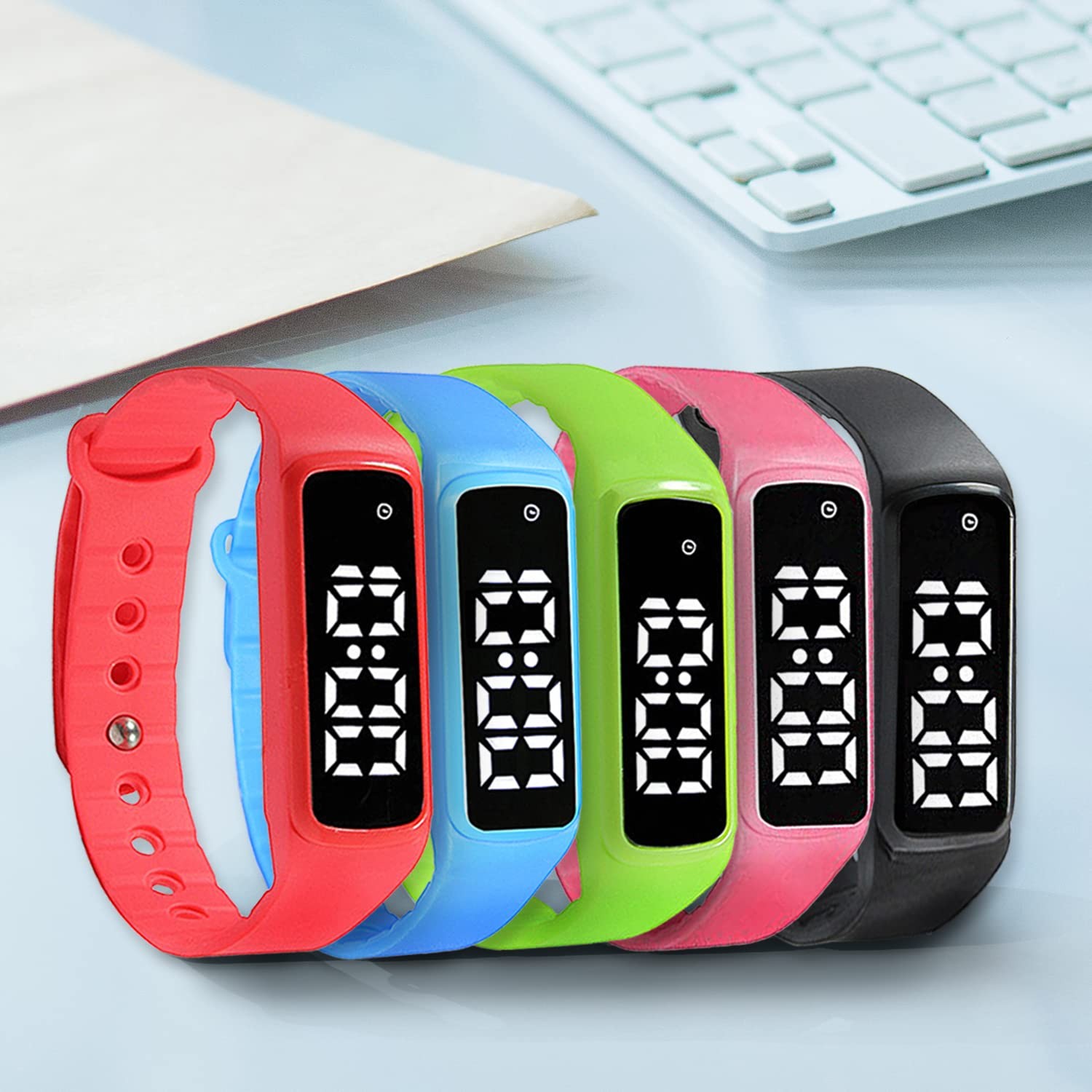 Sensory Wrist Timer for , Teachers, Students, Simple Reminder with Silent Ala...