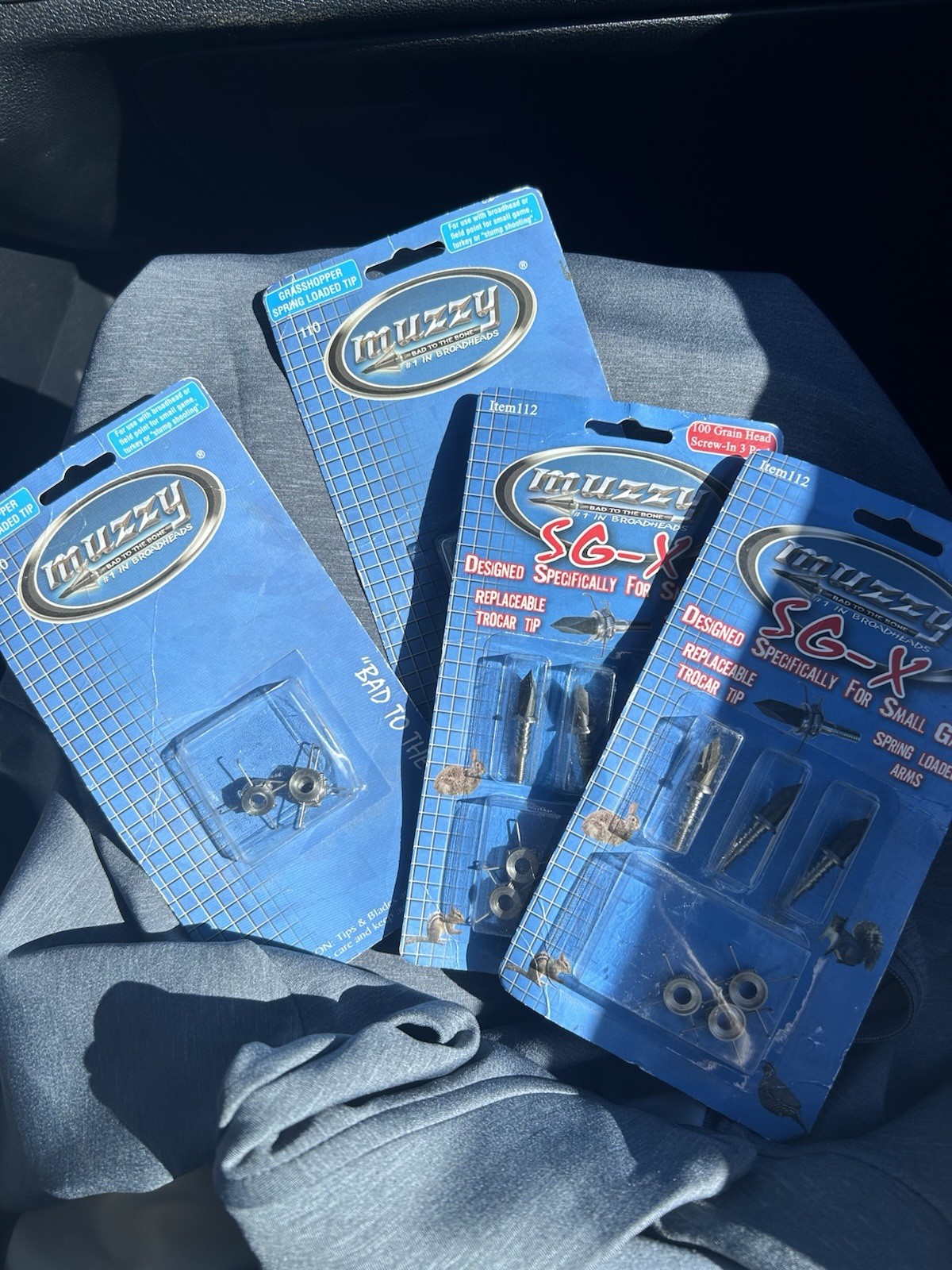 Muzzy SG-X Small Game Head 100 Grain 3-Pack