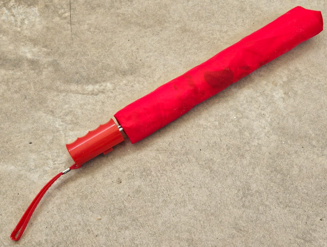 Vintage World Wildlife Foundation WWF Umbrella - Red White - Panda -New