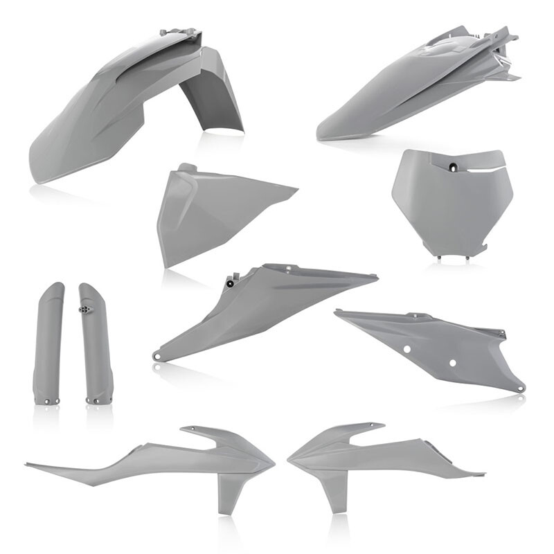 ACERBIS  FULL PLASTIC KIT GREY KTM 450 SX-F 350 SX-F 250 SX-F 250 SX 150 SX 125