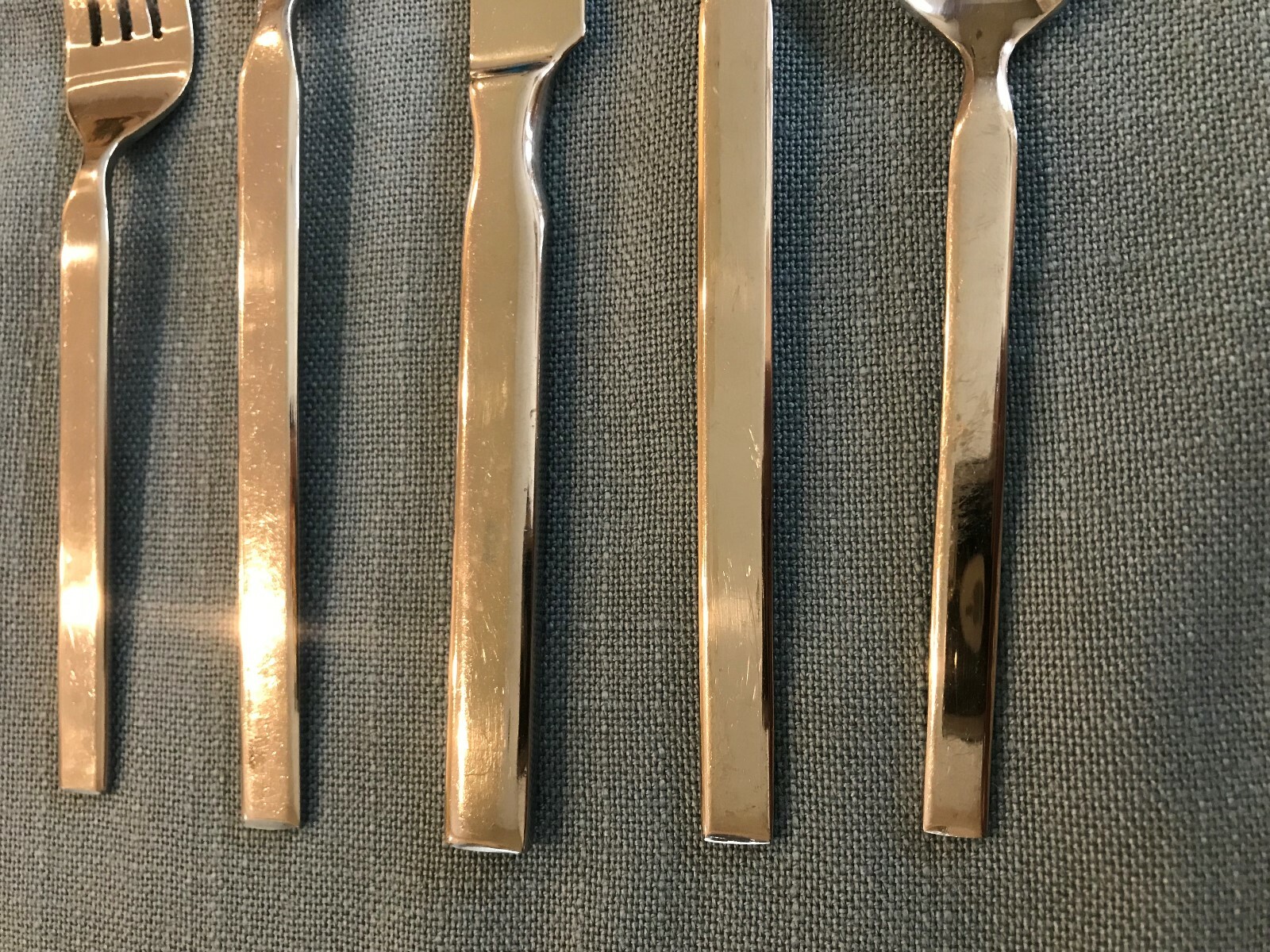 CAMBRIDGE SUTTAN GLOSSY STAINLESS FLATWARE PLAIN HDL SINGLES & GROUPS - CHOICE