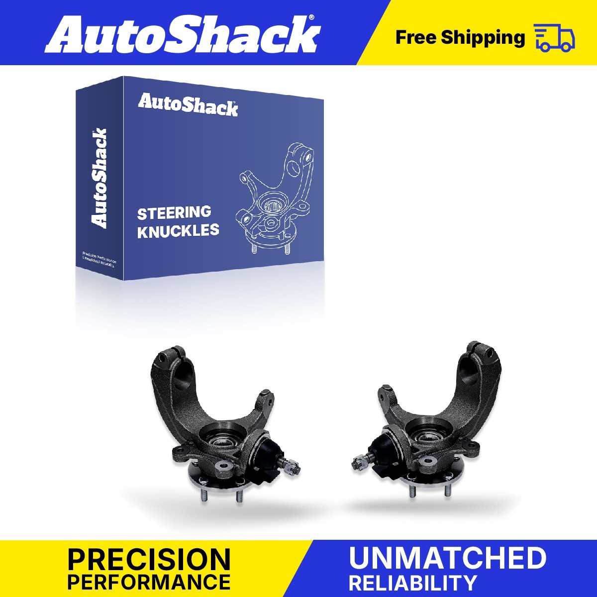 Front Loaded Steering Knuckles for Ford, Transit Connect 2010-2013, FWD L4 2.0L