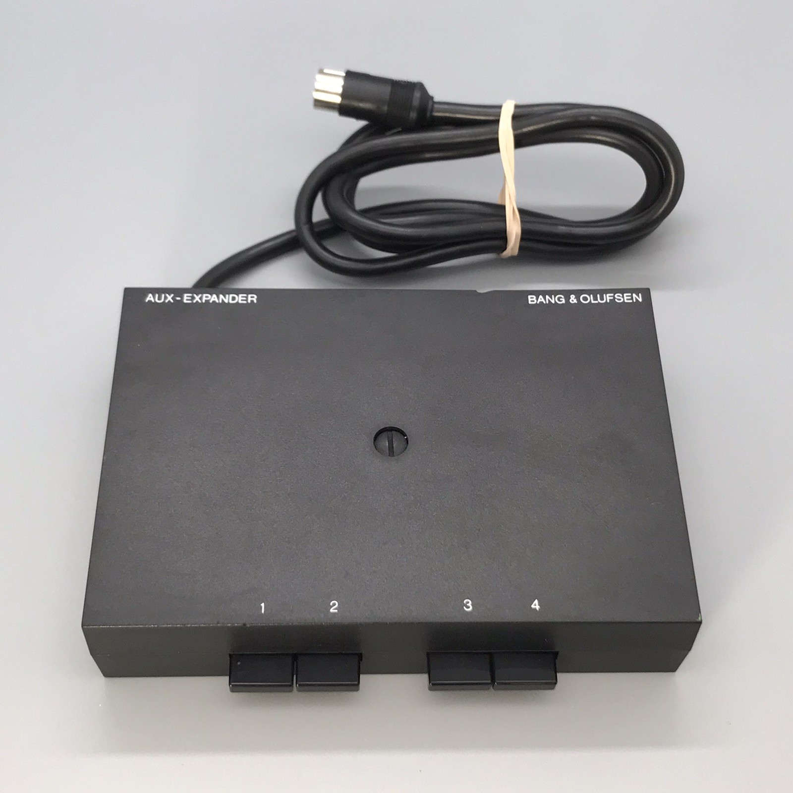 Bang & Olufsen AUX EXPANDER BOX Audio 7 Pin Din 4 To 1, Rare, Made in Denmark