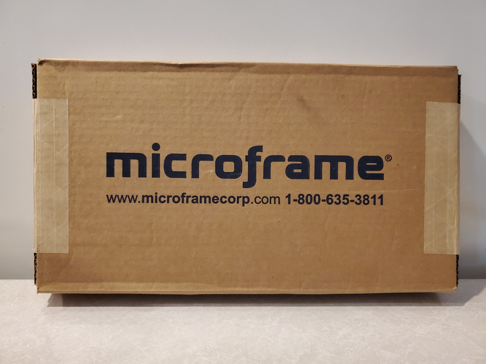 MICROFRAME D6340 4-Digit Jumbo 8" x 15.75" Countdown Timer Display~ PLEASE READ