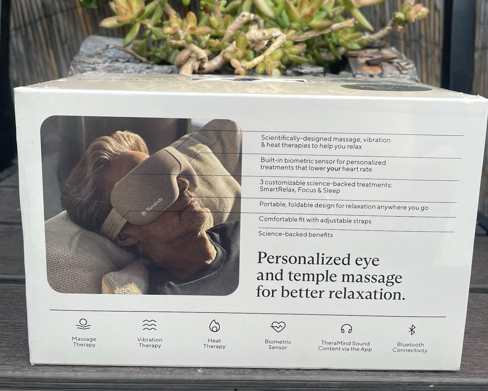 Therabody Smart Goggles Device Intelligent Heating Vibrating Soothing