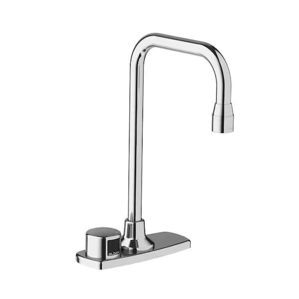 SLOAN EBF 775-4 Optima Plus Battery Operated Sensor Faucet 2.2GPM Chrome 4" Base